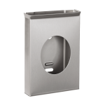 Dispenser i rustfrit stål til hygiejneposer, børstet