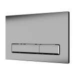 Mekanisk toiletskylleenhed til installationssystemer SLR 21, børstet krom