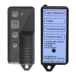 Fjernbetjening til justering af parameter for mønt- og polet-timere