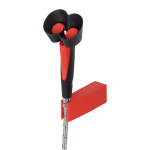 Hånd-øjenskyller med to sprayhoveder med holder på væggen