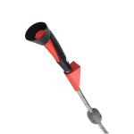 Håndholdt øjenskyller med ét sprayhoved med holder i væggen