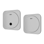 Infrarød skylleenhed til en gruppe urinaler, 24 V DC