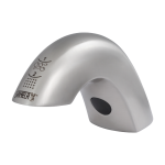 Håndvaskarmatur til varmt og koldt vand med integreret sæbedispenser, 1 l sæbebeholder, 230 VÂ AC