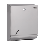 Dispenser i rustfrit stål til foldede papirhåndklæder