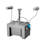 Sæt med 2 stk. automatiske væghængte sæbedispensere i rustfrit stål, 6 l central sæbebeholder, 230 V AC