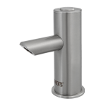 Piezo rustfrit stål håndvaskarmatur, temperaturen reguleres af vinkelventiler, 6 V