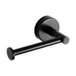 Holder i rustfrit stål til toiletpapir, sort mat finish