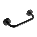 Håndtag til bad i rustfrit stål, sort mat finish