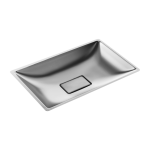 Rustfrit stål indbygget håndvask