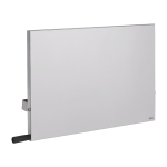 Sammenklappeligt spejl i rustfrit stål til personer med handicap