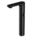 Automatisk håndvaskarmatur, sort, 24V DC