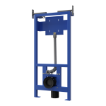WC-monteringsramme til installation i gipsvægprofiler
