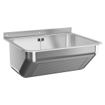 Vaskekumme i rustfrit stål med vaskebræt