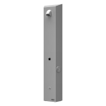 Brusepanel til poletter i rustfrit stål, til koldt eller forblandet vand, 24 V DC