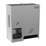 Dispenser i rustfrit stål til tamponer og bind