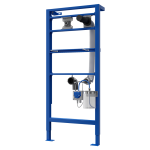 Automatisk væghængt sæbedispenser af rustfrit stål, 1 l sæbebeholder, monteringsramme SLR 24 medfølger, sort, 230 V AC