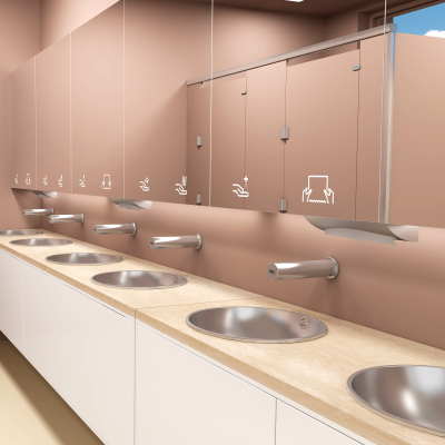 Moduler bag spejle: rent design, smart løsning