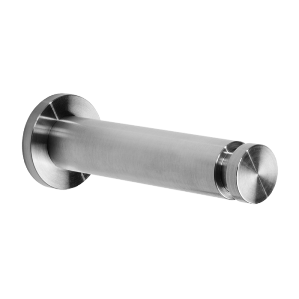 Krog i rustfrit stål, 100 mm, børstet