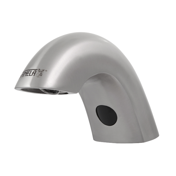 Vaskarmatur i rustfrit stål til koldt eller forblandet vand, 24 V DC