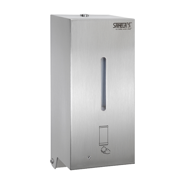 Automatisk vægmonteret skumsæbedispenser af rustfrit stål