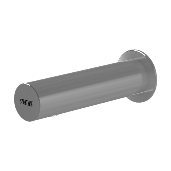 Væghængt armatur til koldt eller forblandet vand, krom, 6 V