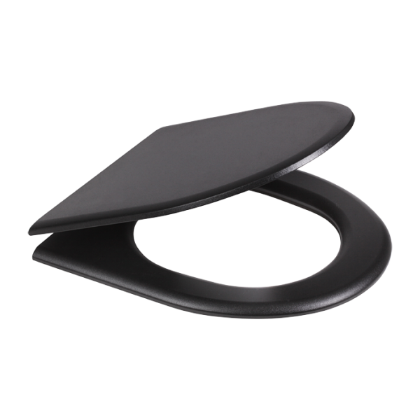Sort plast toiletsæde til toiletter SLWN 03, SLWN 04, SLWN 11, SLWN 13, SLWN 14, SLWN 15, SLWN 16