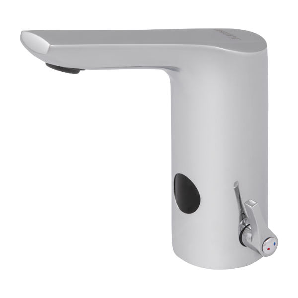Automatic washbasin mixer, 24 V DC