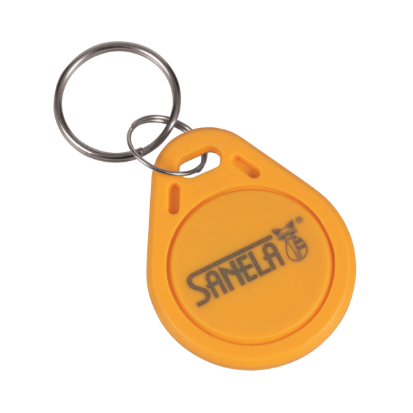 Sæt med 50 stk. RFID-tokens til RFID-tokenmaskiner, gul farve