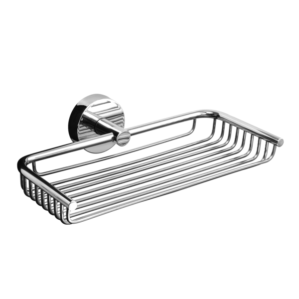 Sæbeholder i rustfrit stål, poleret finish