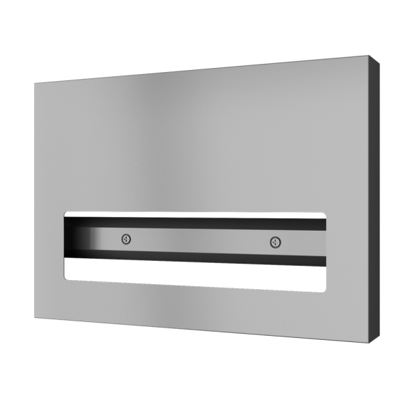 Dispenser til toiletsædeovertræk i rustfrit stål