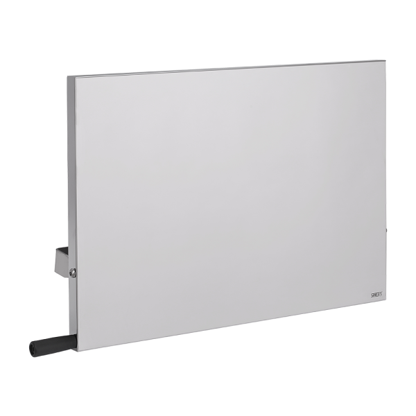 Sammenklappeligt spejl i rustfrit stål til personer med handicap