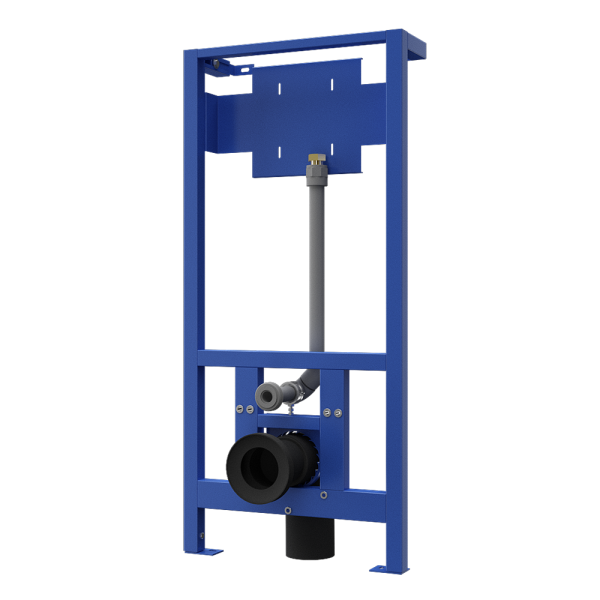 Monteringsramme til væghængt toilet