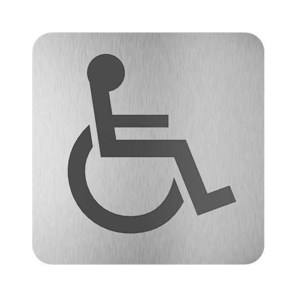 Piktogram - toilet for handicappede