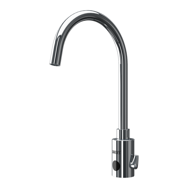 Automatisk langstrakt håndvaskarmatur, 24 V DC