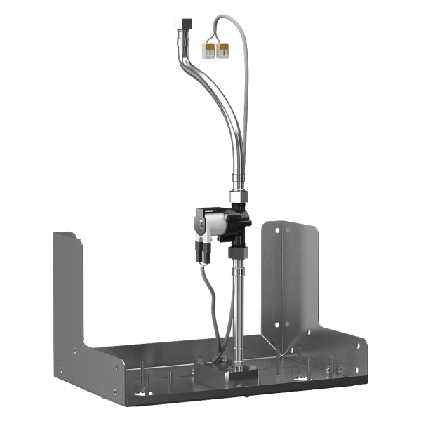 Automatisk håndvaskarmatur bag spejl, 24 V DC