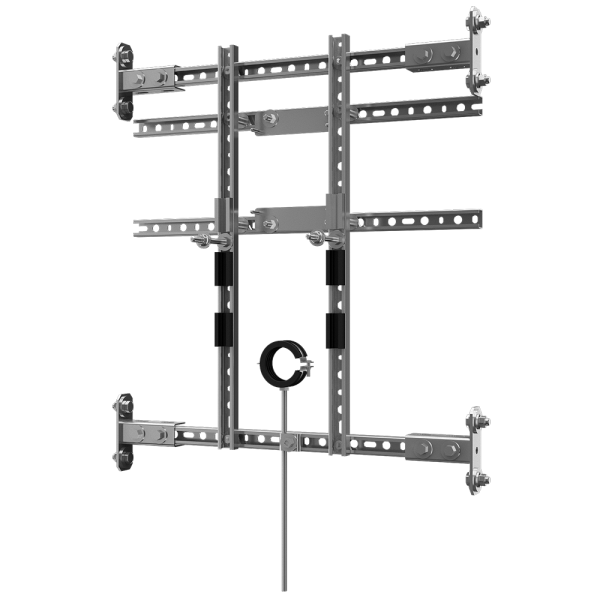 Monteringsramme til urinaler med monteringsboks