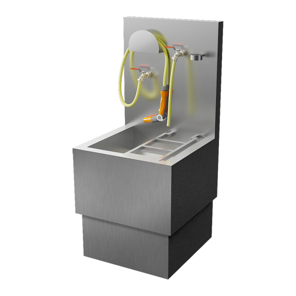 Rustfri udslagskumme til kemiske toiletter – SLVN 07