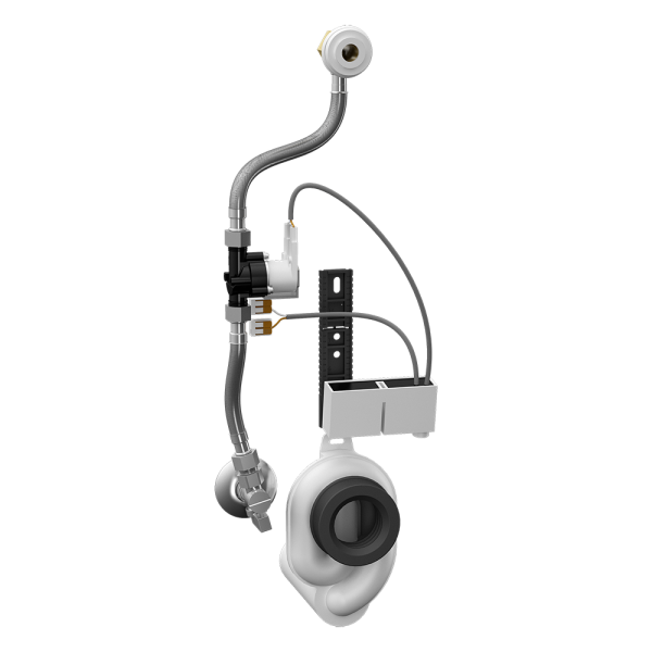 Radarskylleenhed på monteringsskinne til urinal Ecco (Golf), 24 V DC