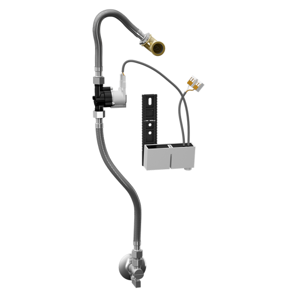 Radarskylleenhed på monteringsskinne til D-Code urinal, 24 V DC