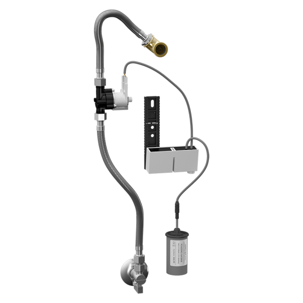 Radarskylleenhed på monteringsskinne til D-Code urinal, 6 V