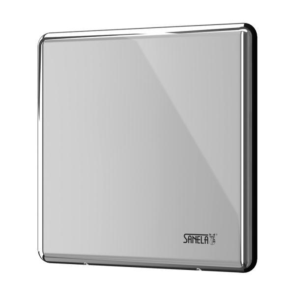 Tidsstyret skylleenhed, poleret finish, 230 V AC