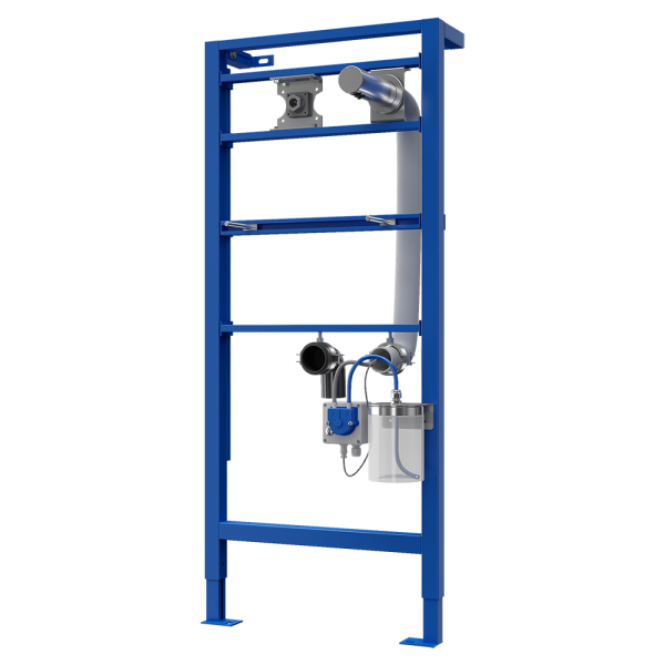 Automatisk væghængt sæbedispenser af rustfrit stål, 1 l sæbebeholder, monteringsramme SLR 24 medfølger, 230 V AC